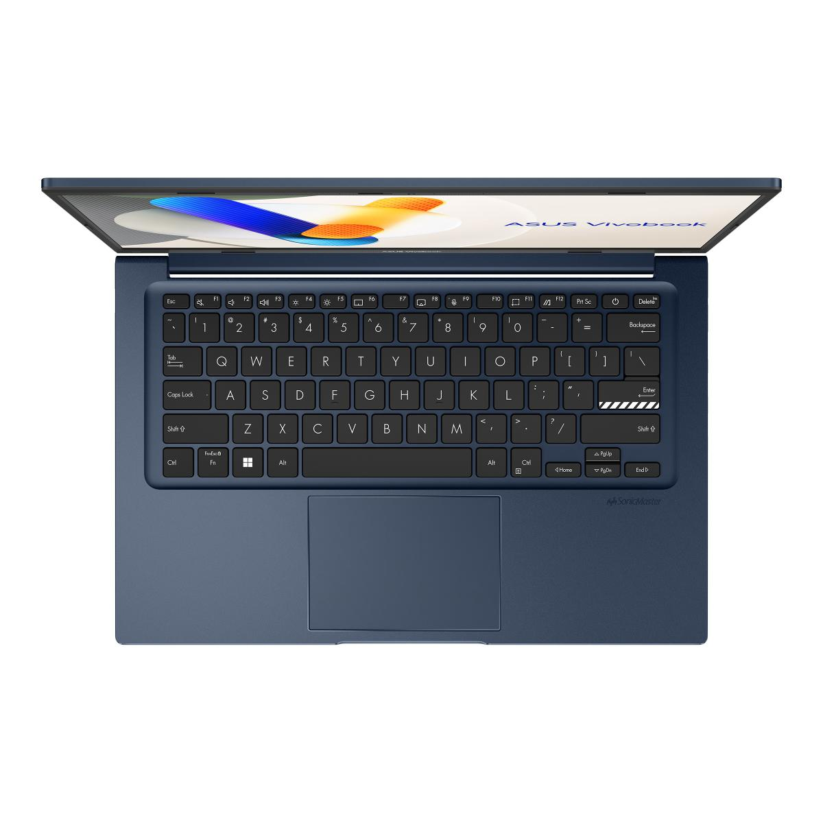 ASUS Vivobook 14 FHD Anti Glare i7-1355U 8GB DDR4 SSD 512GB Iris Xe Graphics - Quiet Blue ASUS Vivobook 14 FHD Anti Glare i7-1355U 8GB DDR4 SSD 512GB Iris Xe Graphics - Quiet Blue